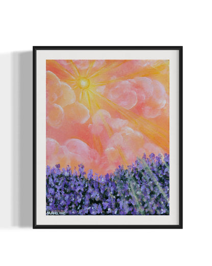 Lavender Light - Paper Giclée Print