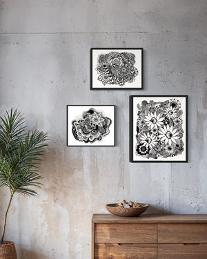 8x10 Inch Canvas Giclée Prints (Multiple Designs)