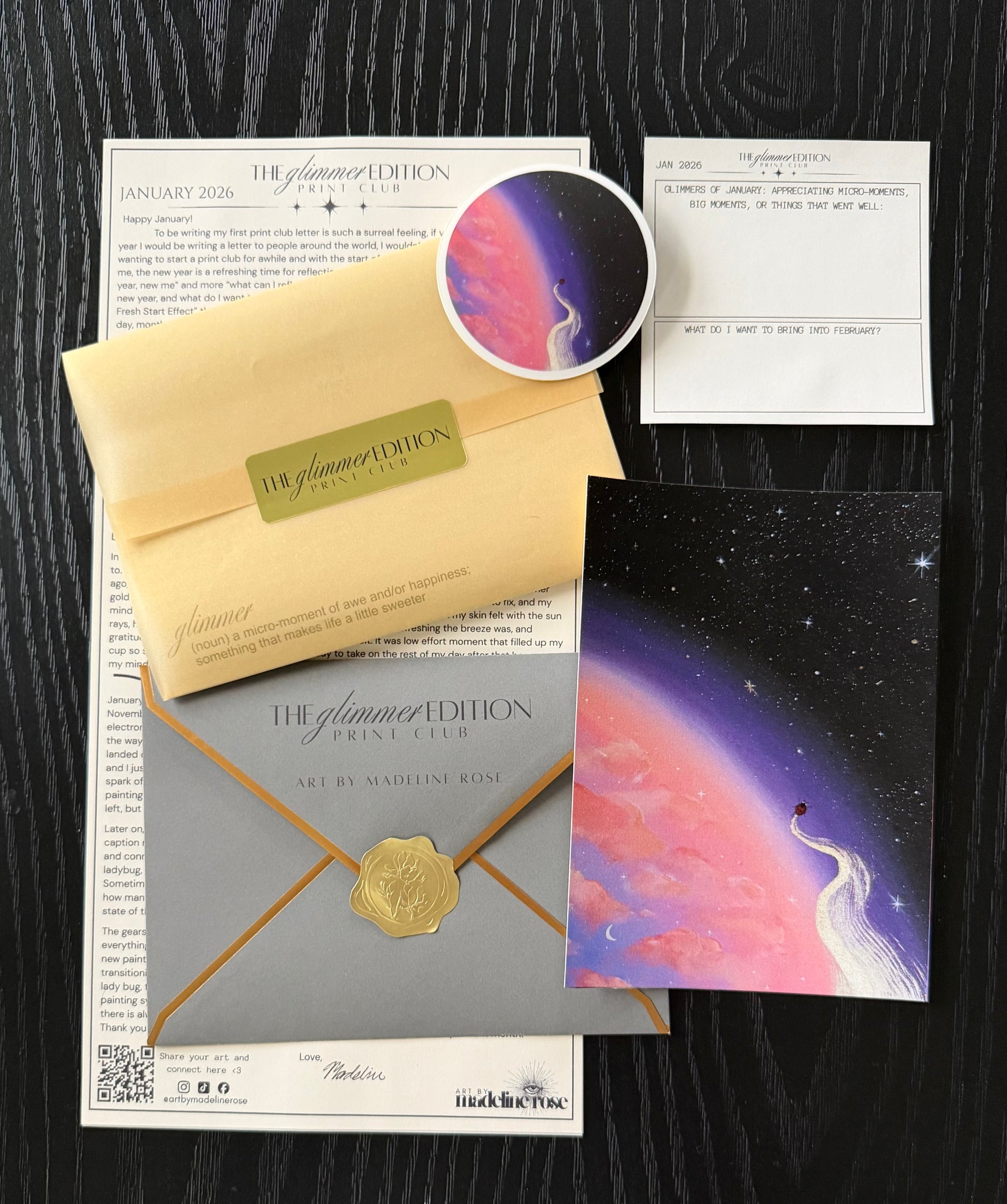 The Glimmer Edition January 2026 - Edition 1