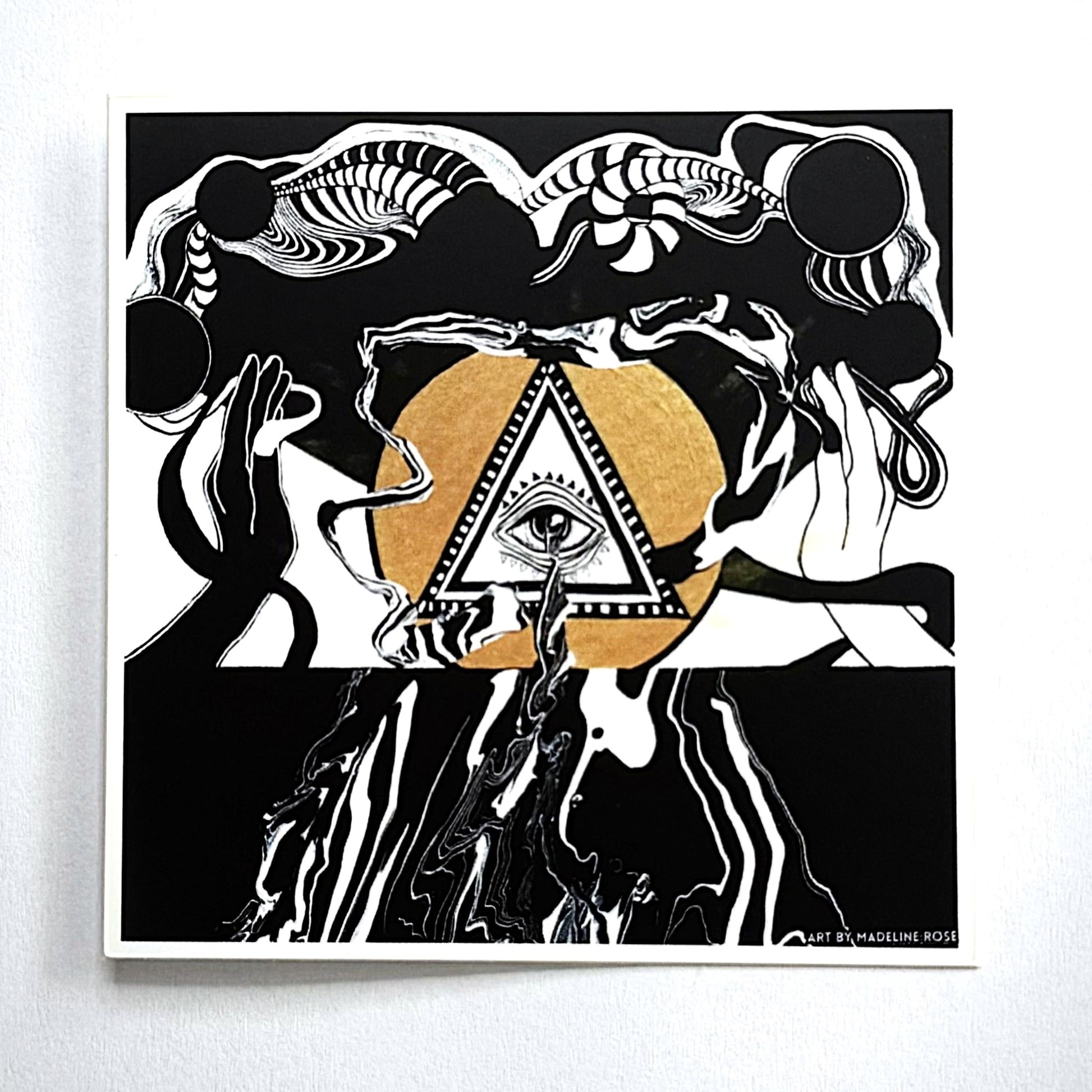 Eye of Creation Vinyl Sticker