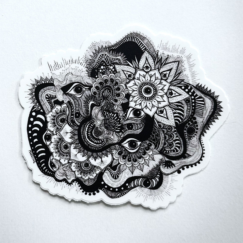 Garden of Eyes Vinyl Sticker