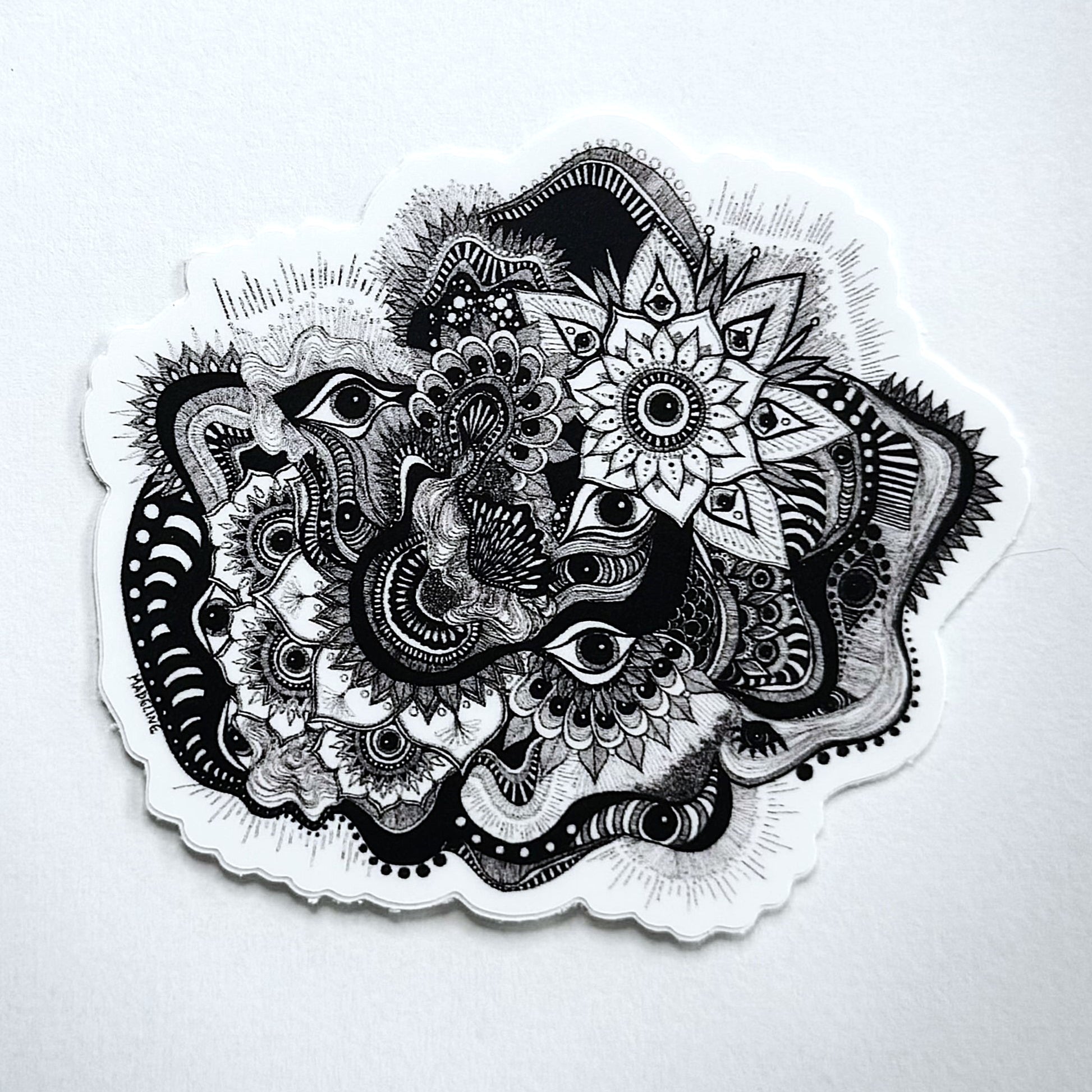 Garden of Eyes Vinyl Sticker