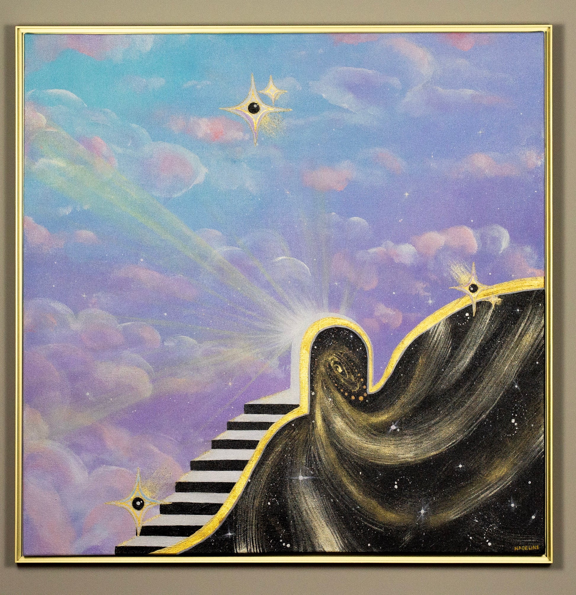 Subconscious Duality - Original Canvas Painting