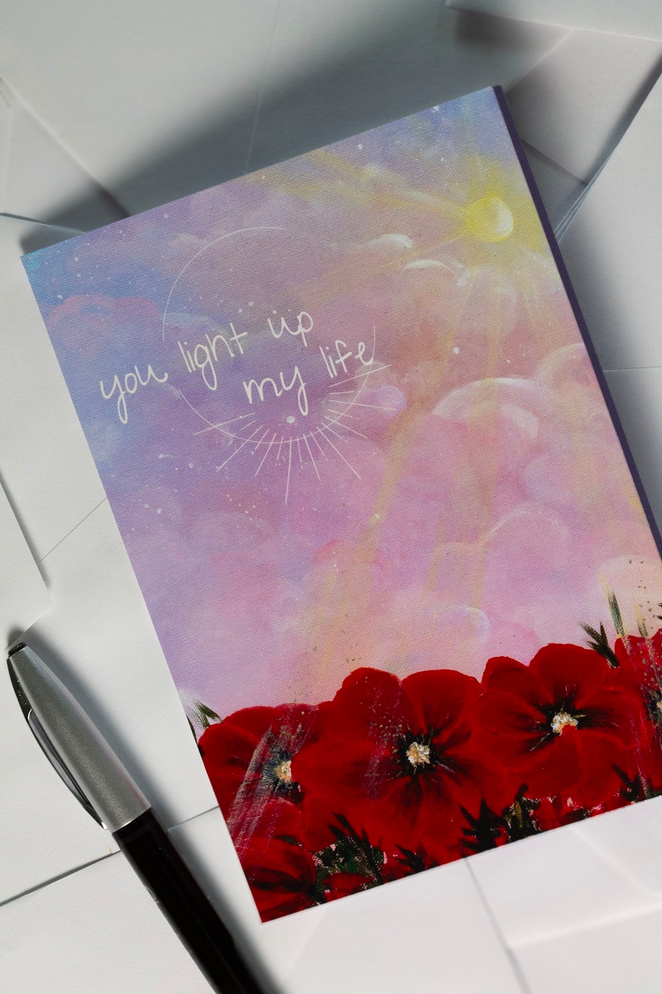 Keep Dreaming “You Light Up My Life” - 5x7 Birthday Card