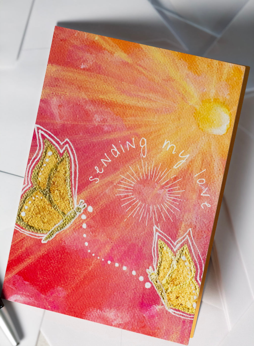 Presence "Sending My Love" - 5x7 Greeting Card