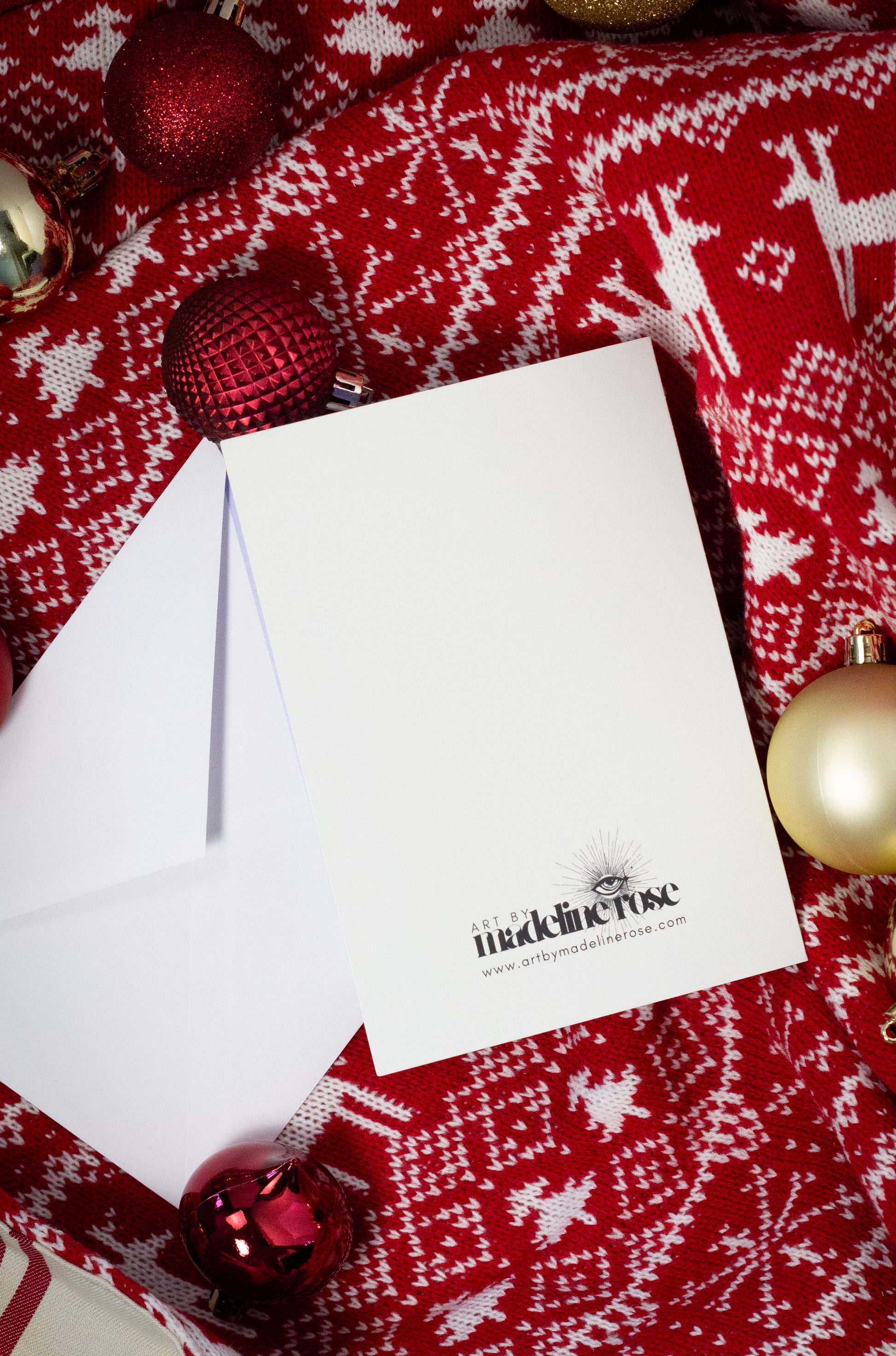 Cozy Holidays - 5x7 Holiday Card