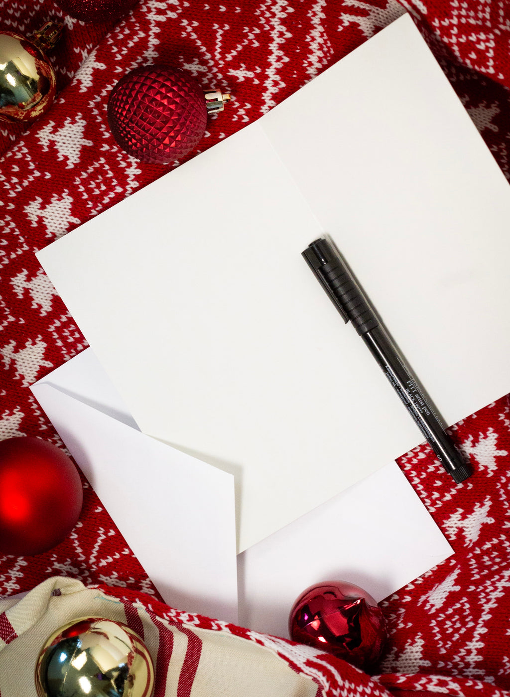 Winter Wonderland "Seasons Greetings" - 5x7 Holiday Card