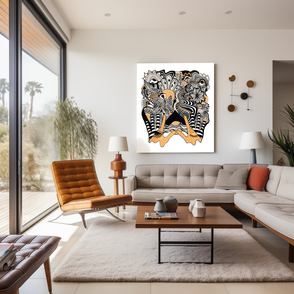 Flow State Canvas Print