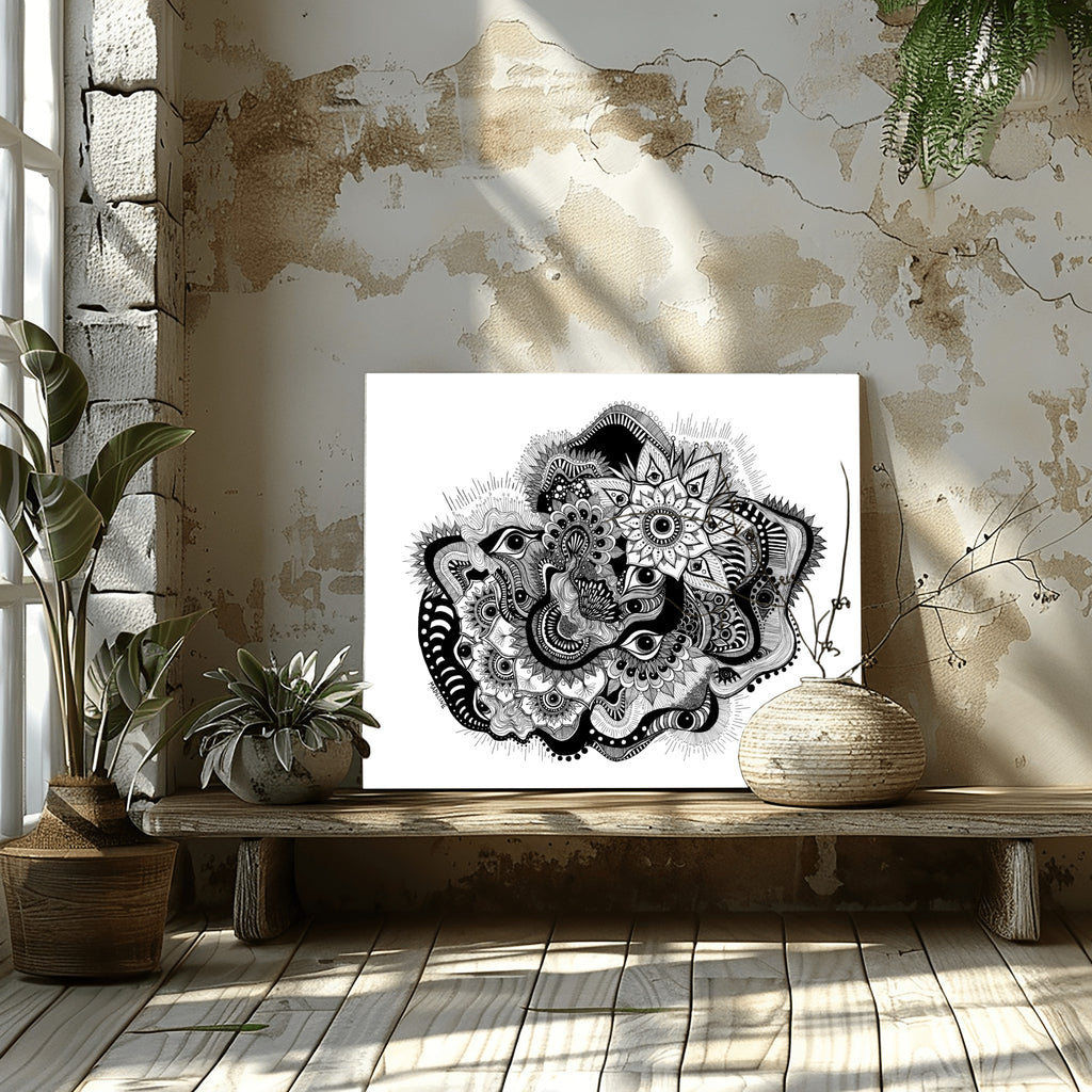 Garden of Eyes Canvas Print