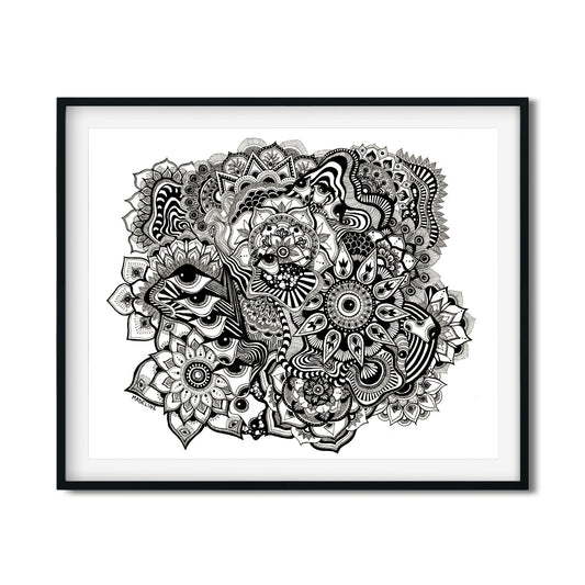 Creating Again Giclée Print