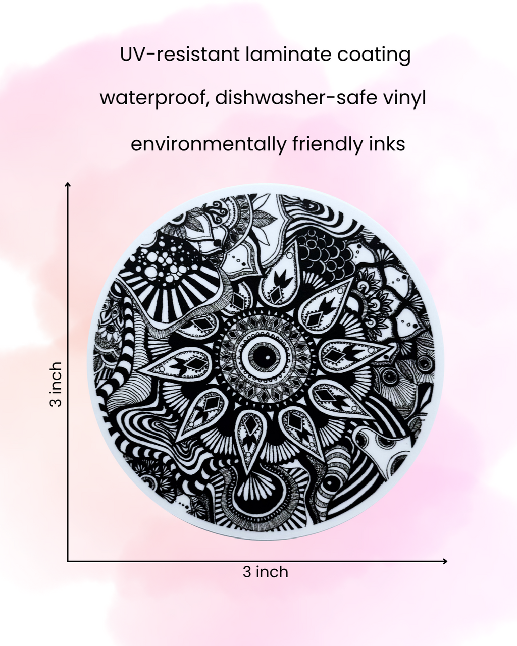 Creating Again - Waterproof Vinyl Sticker