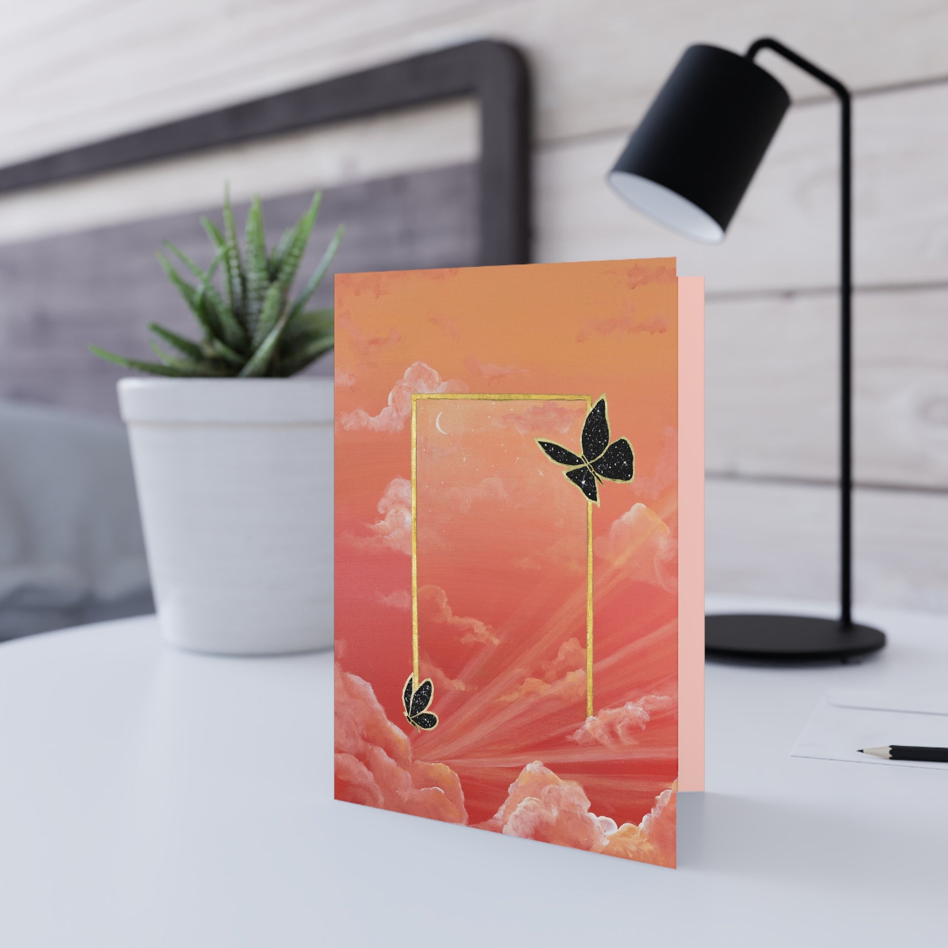Universal Glow - 5x7 Greeting Card