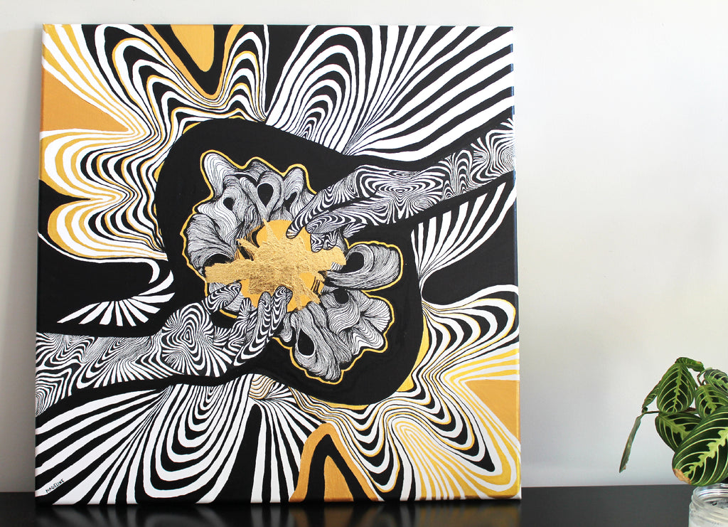 Connection - Original Canvas Painting 24x24 - *Not Currently for Sale, Message for Inquiries