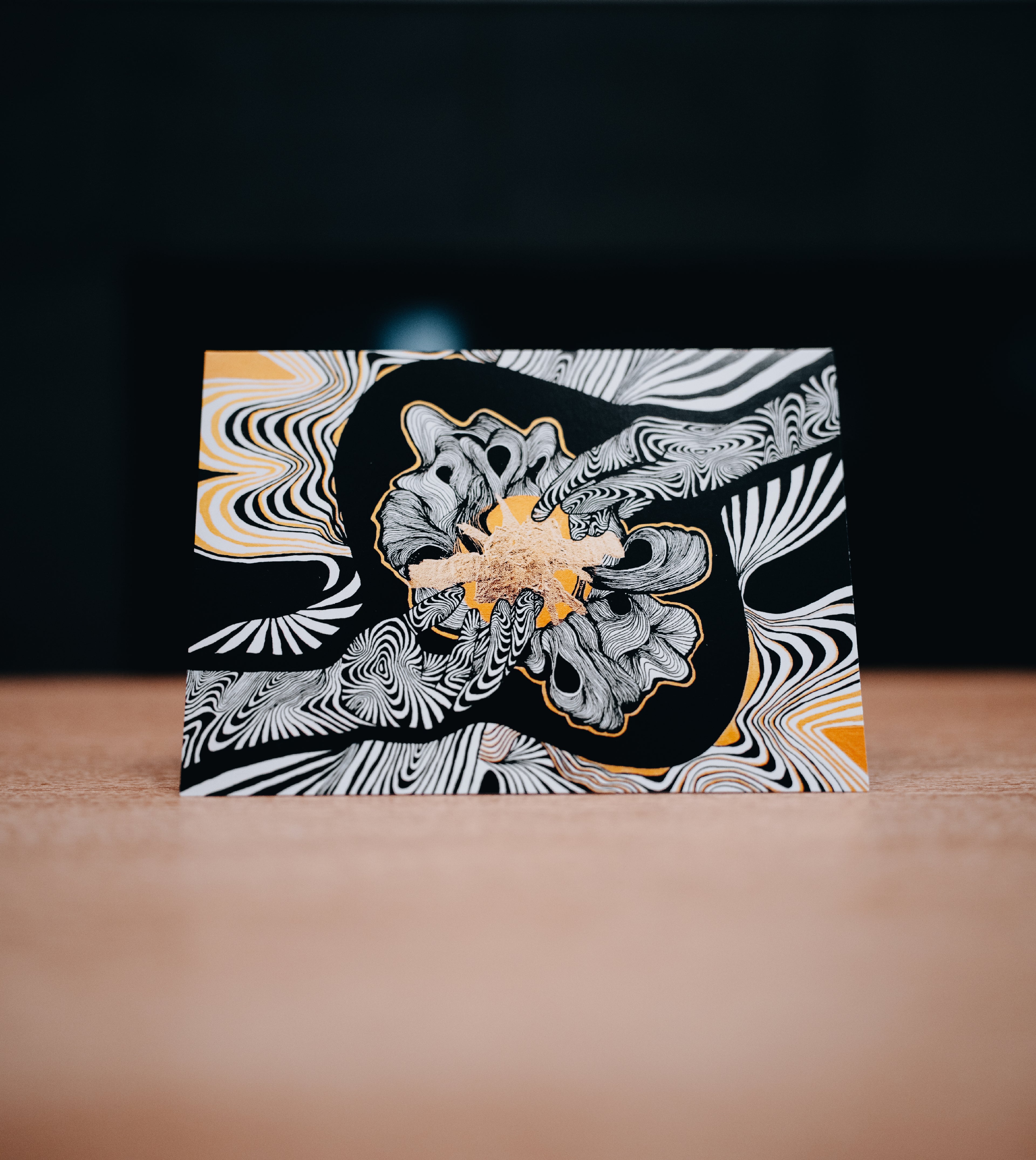 Connection - 5x7 Single Greeting Card (XAOS)