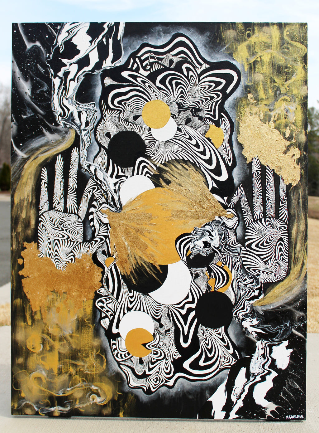 Creative Awakening - 30x40 Canvas Painting - *Not Currently For Sale, Message for Inquiries