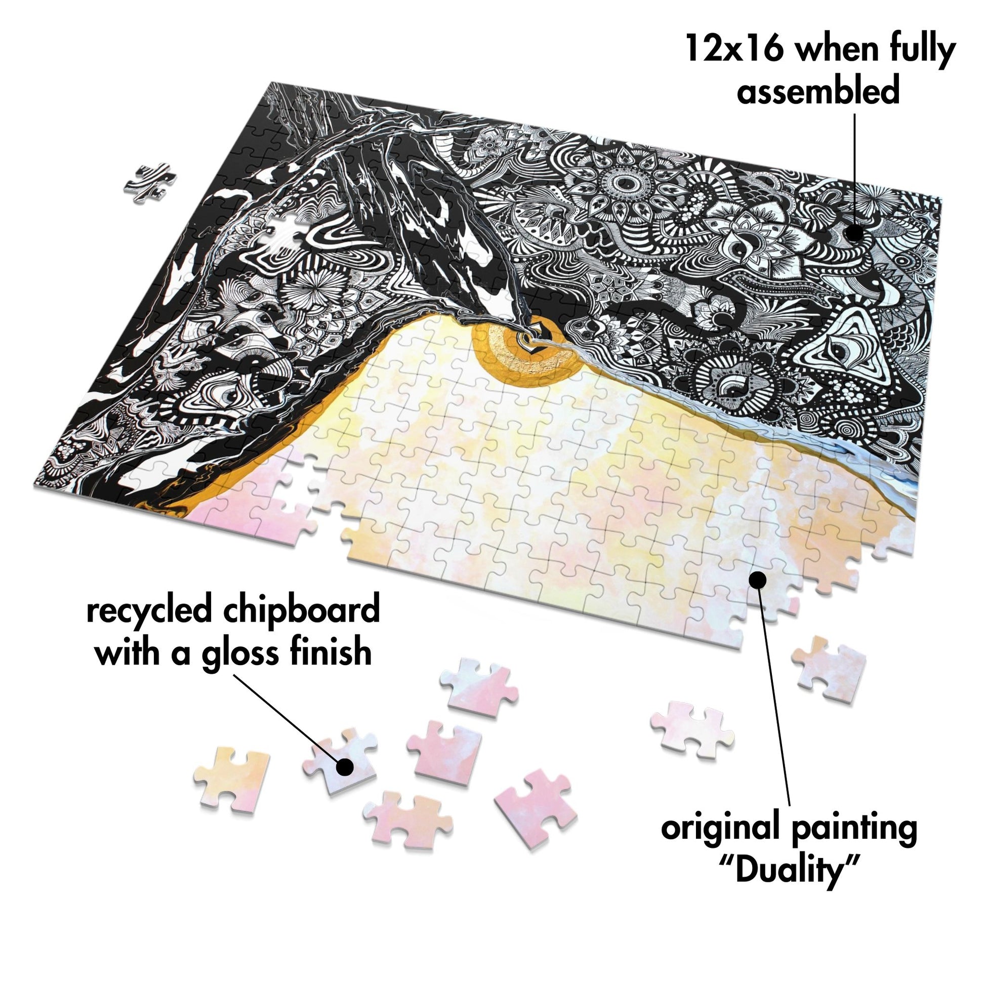 Duality - Art Jigsaw Puzzle (XAOS)