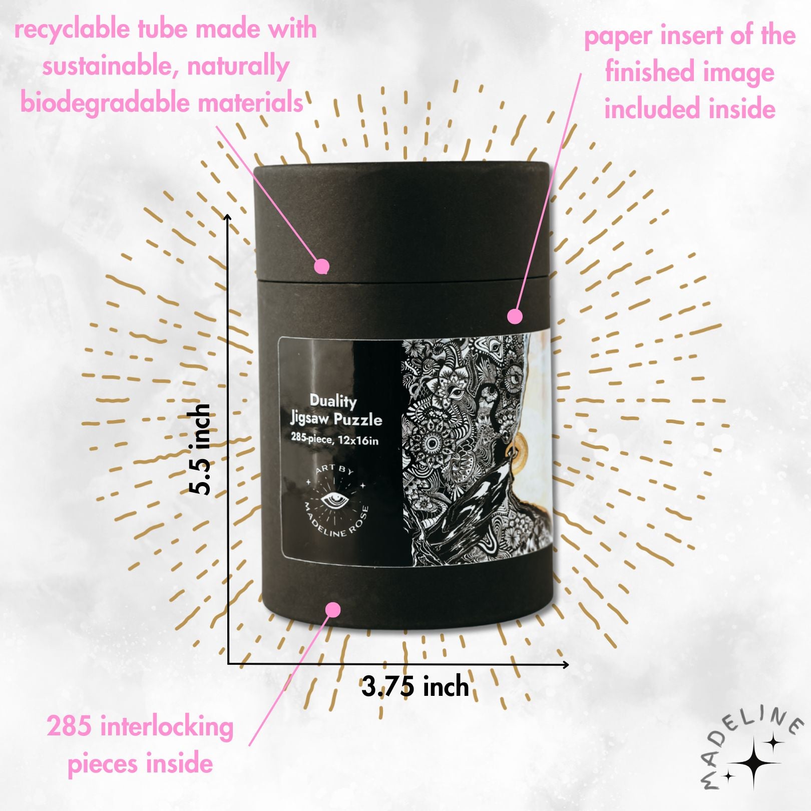 Duality - Art Jigsaw Puzzle (XAOS)