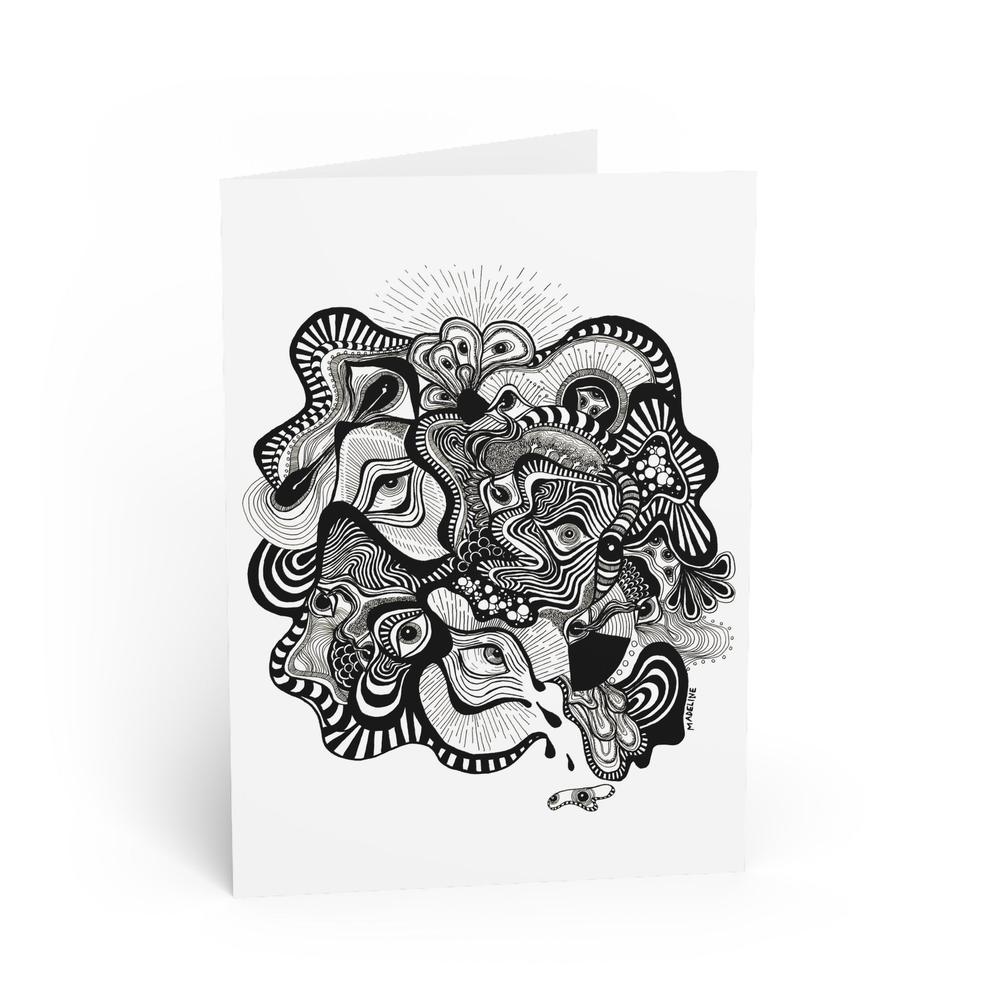 Vision Illusion - 5x7 Greeting Card