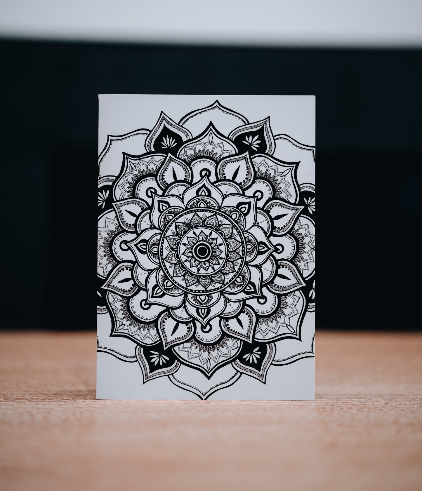 Peaceful Petals - 5x7 Greeting Card (XAOS)
