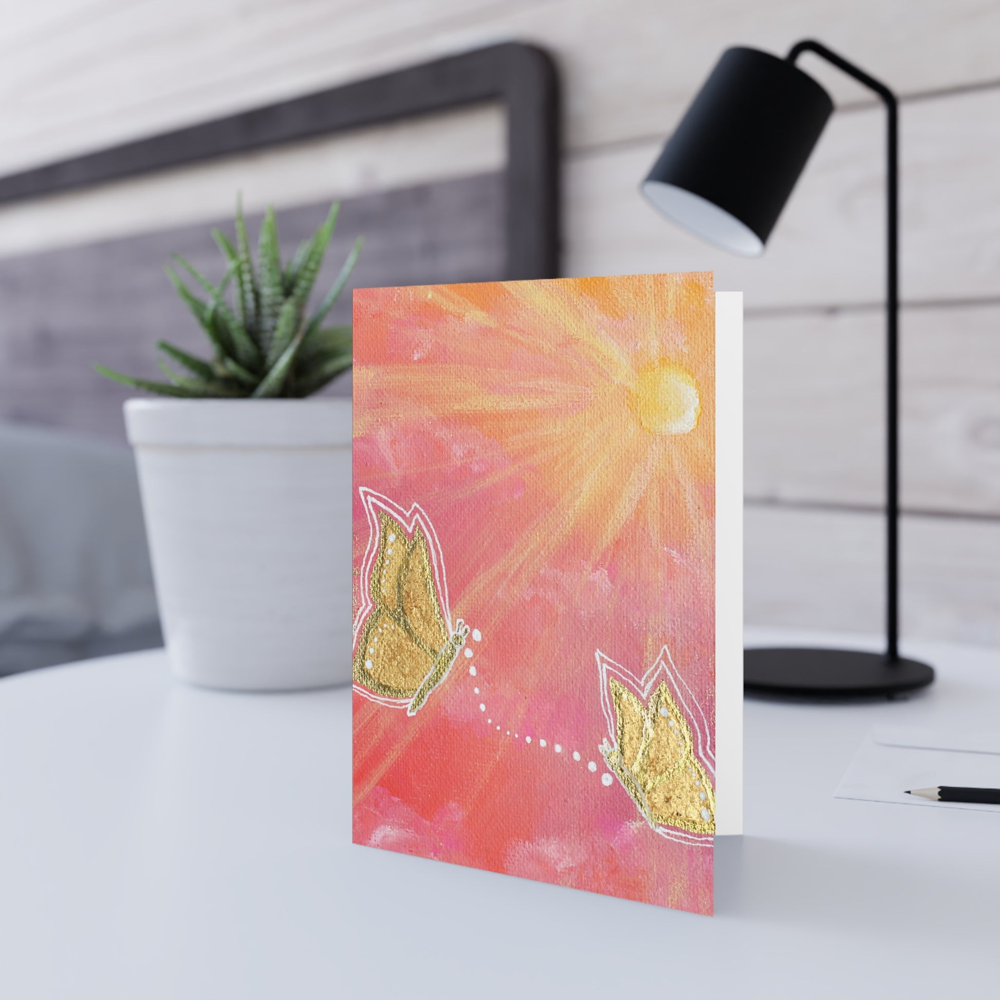 Presence - 5x7 Greeting Card