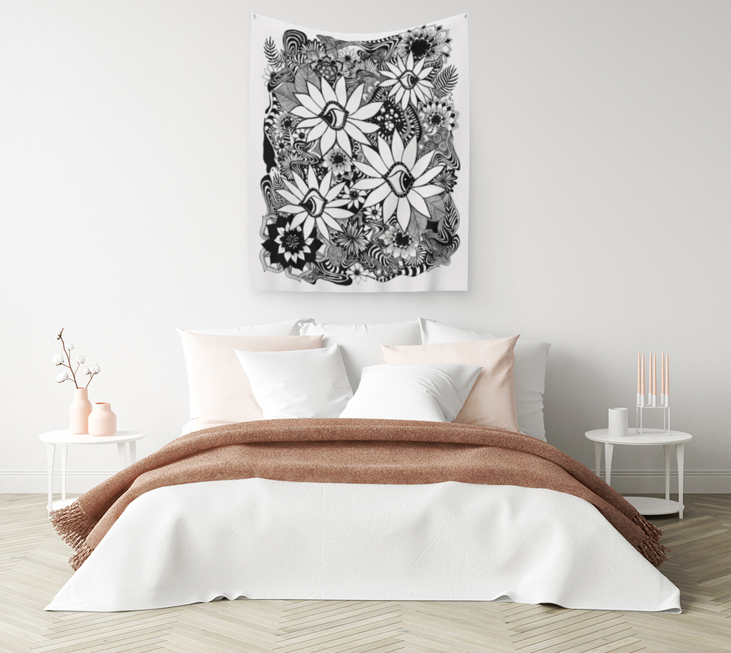 Daisy Dreamscape Tapestry