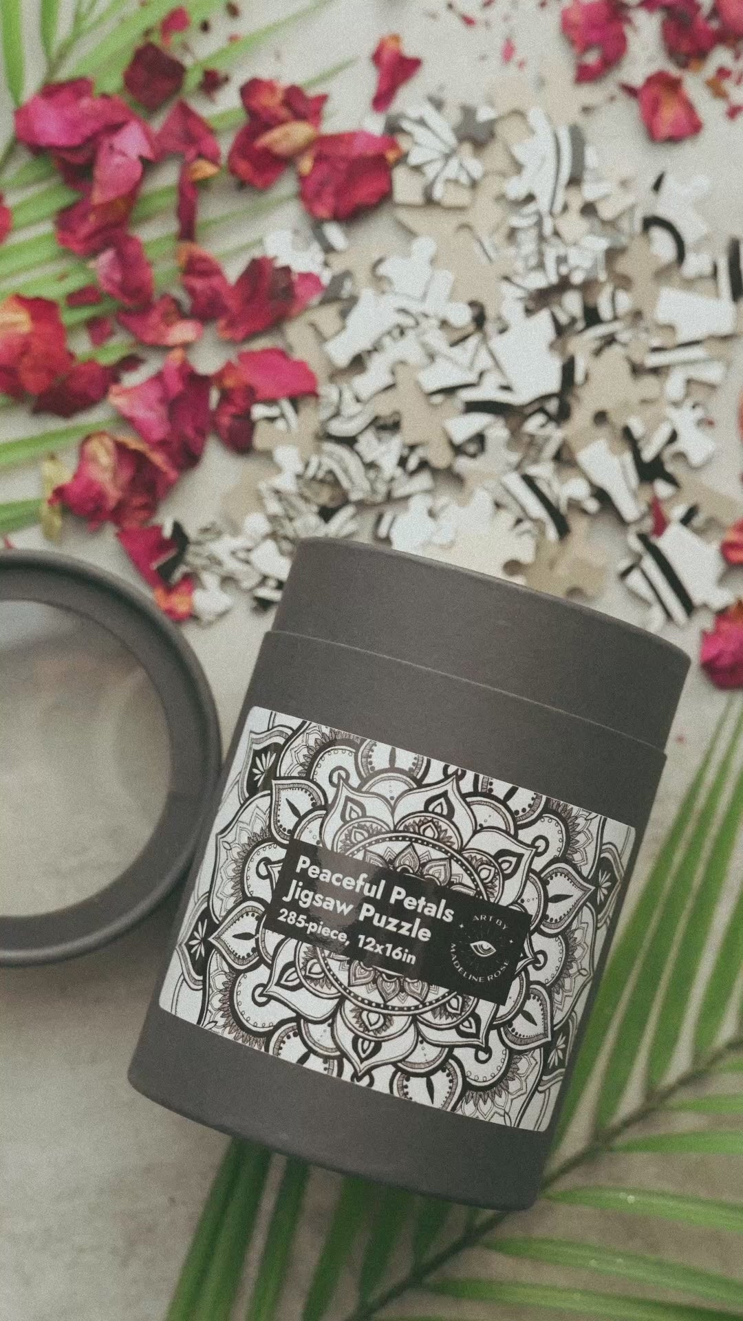 Peaceful Petals - Art Jigsaw Puzzle (XAOS)