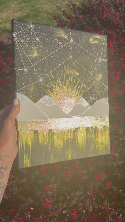 Beauty of Existence #7 - Original Canvas 11x14