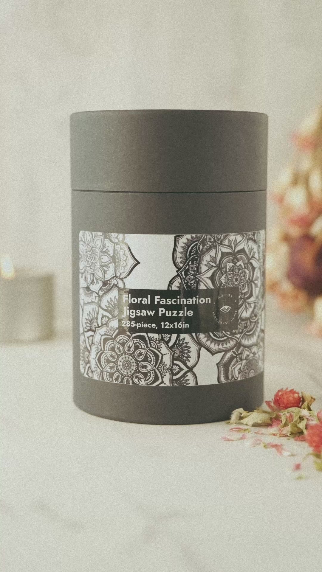 Floral Fascination - Art Jigsaw Puzzle (XAOS)