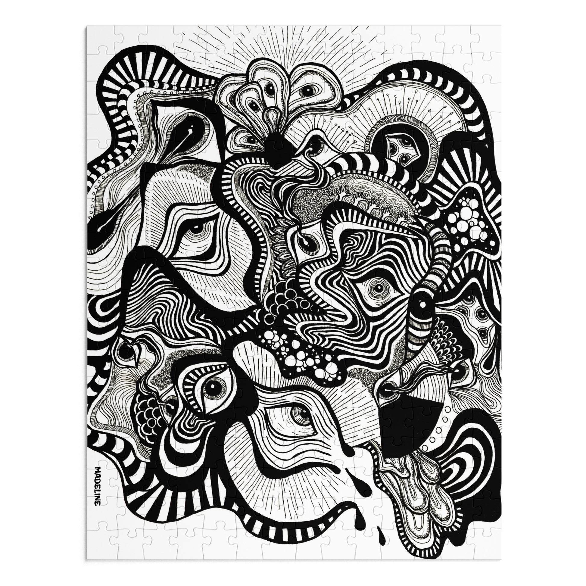 Vision Illusion - Art Jigsaw Puzzle (XAOS)