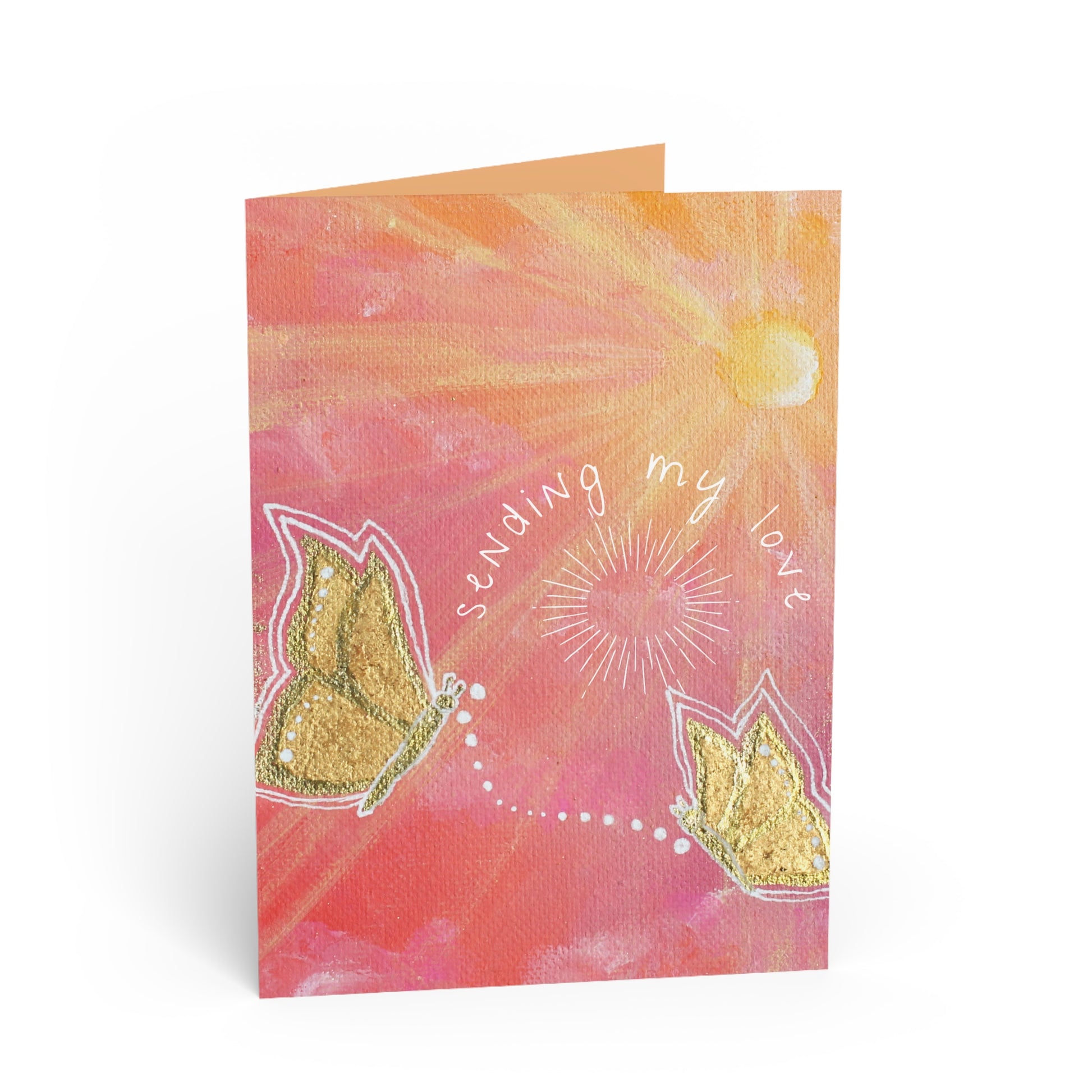 Presence "Sending My Love" - 5x7 Greeting Card