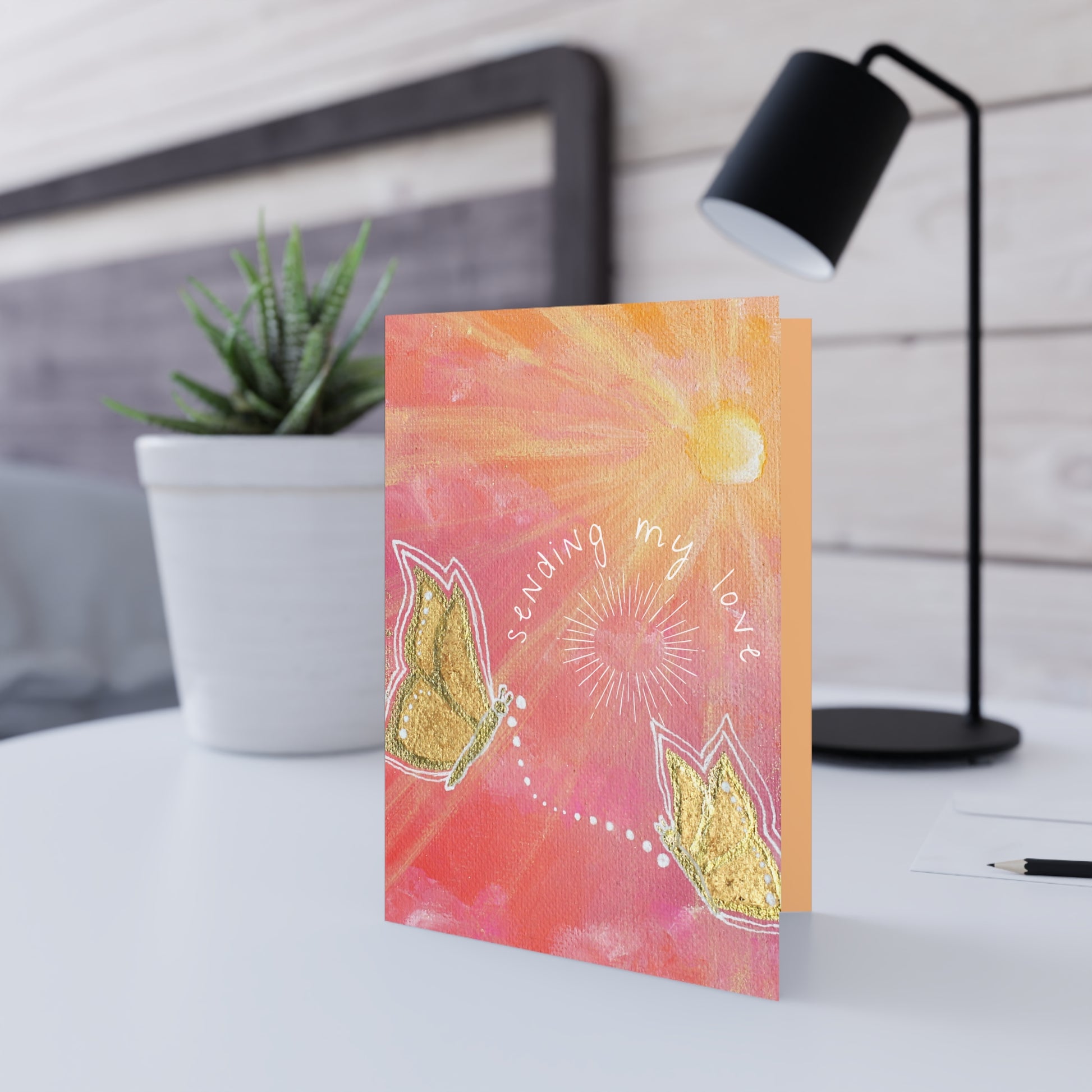 Presence "Sending My Love" - 5x7 Greeting Card