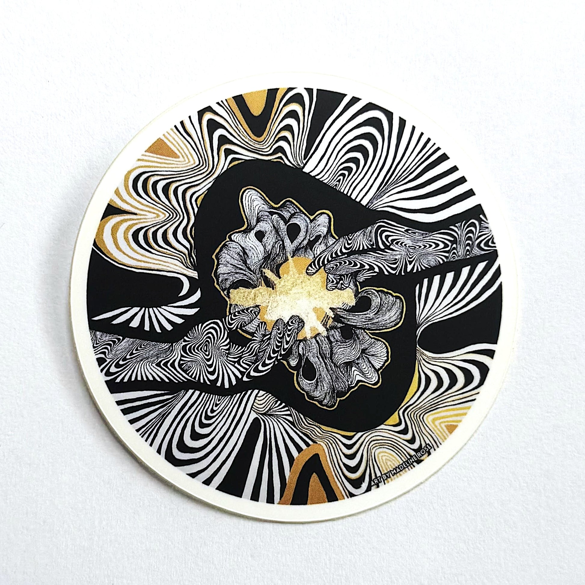 Connection Vinyl Sticker